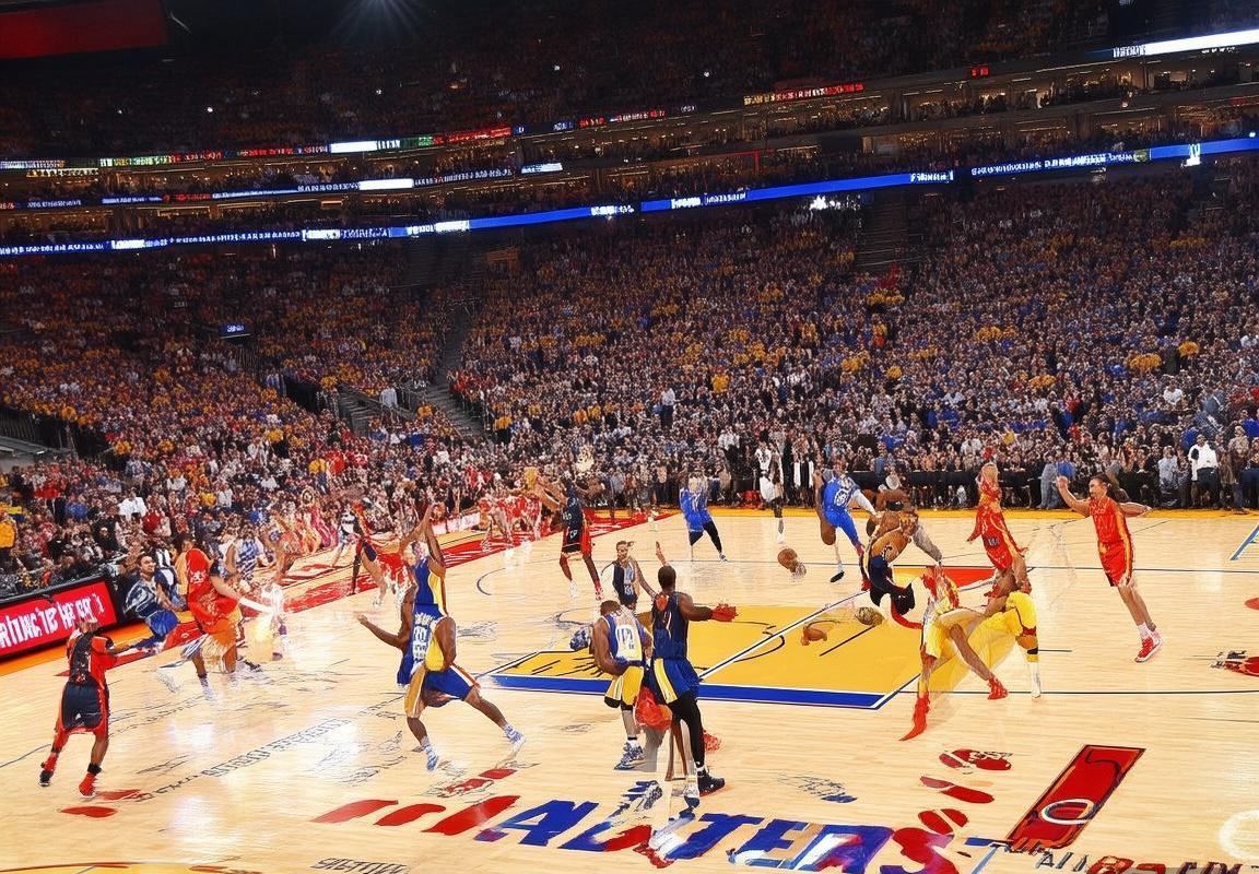 2019NBA季后赛：勇士火箭巅峰对决，战术智慧与篮球传奇